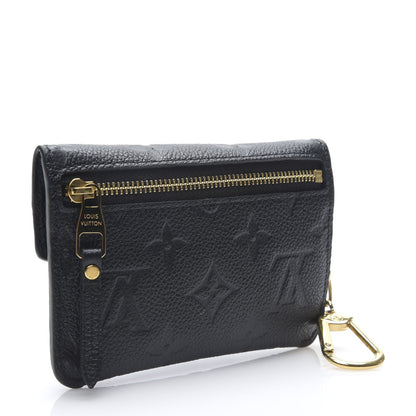Louis Vuitton Empreinte Key Pouch Black 2 of 5