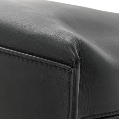 Loewe Supple Smooth Calfskin Jacquard Small Cubi Crossbody Bag Black 11 of 13