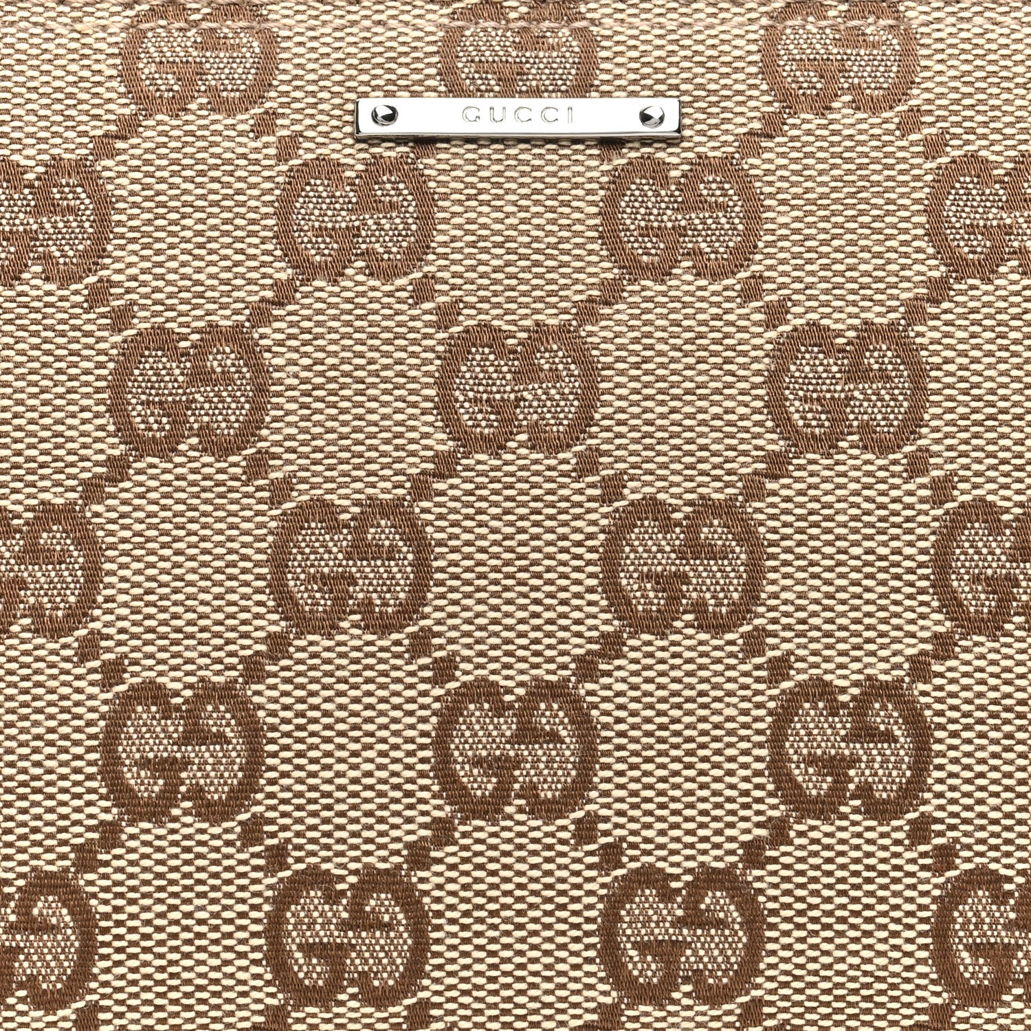 Gucci Monogram Boat Pochette Brown 8 of 10