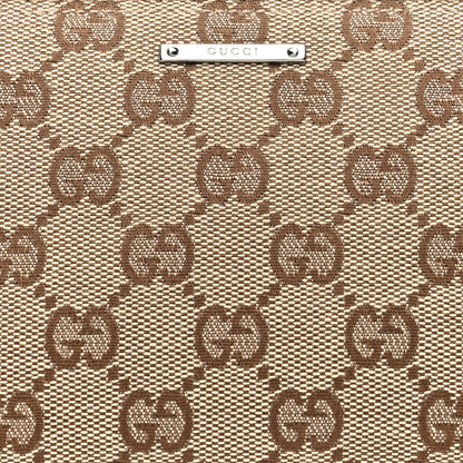 Gucci Monogram Boat Pochette Brown 8 of 10