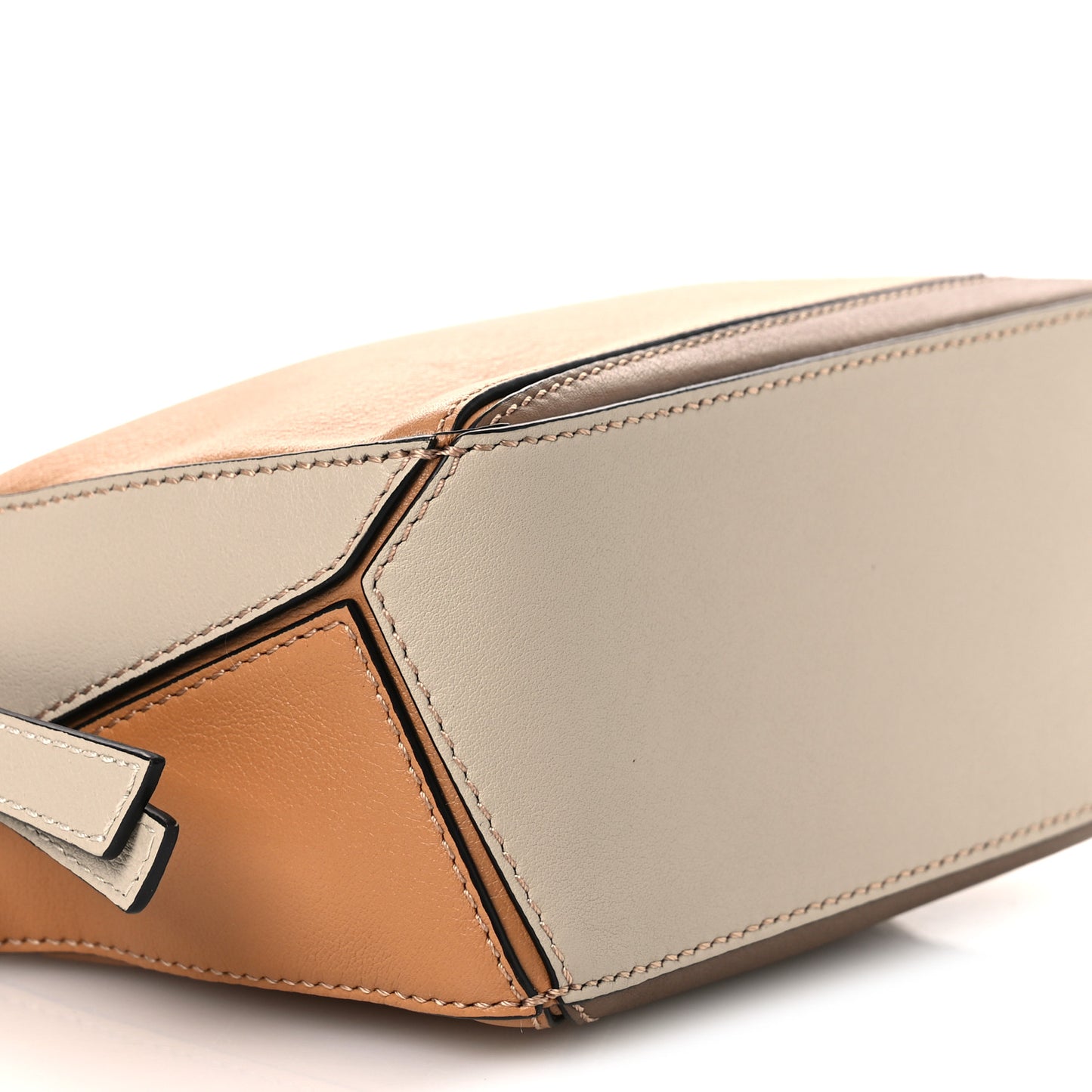 Calfskin Mini Puzzle Bag Warm Desert Mink