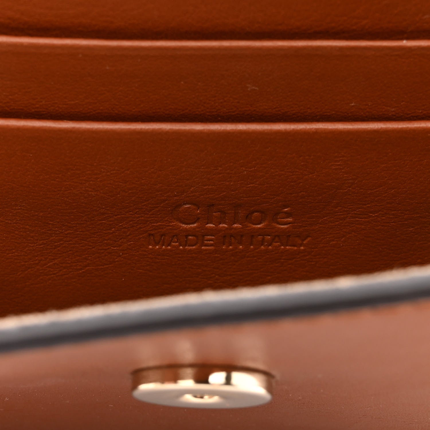 Chloe Suede Calfskin Mini Faye Shoulder Bag Tobacco 5 of 8