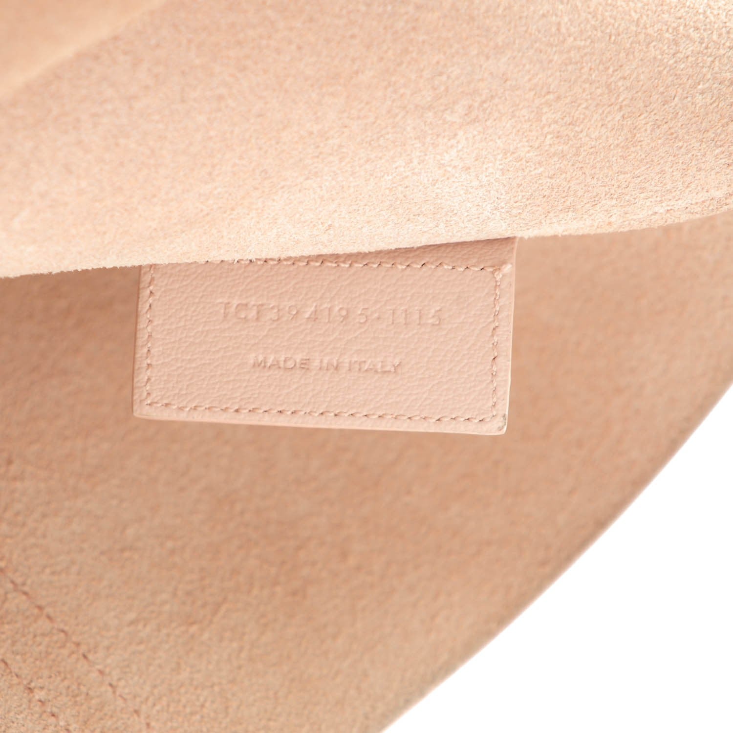 Saint Laurent Calfskin Large Shopping Tote Pale Blush 7 of 8
