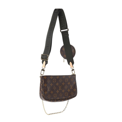 Louis Vuitton Monogram Multi Pochette Accessories Kaki 3 of 13