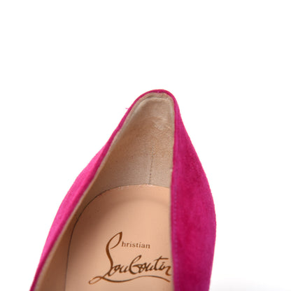 Christian Louboutin Veau Velours Clare 80 Pumps 36.5 Bomba 8 of 9
