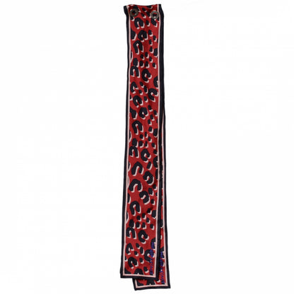 Louis Vuitton Silk Leopard Bandeau Rouge 2 of 6