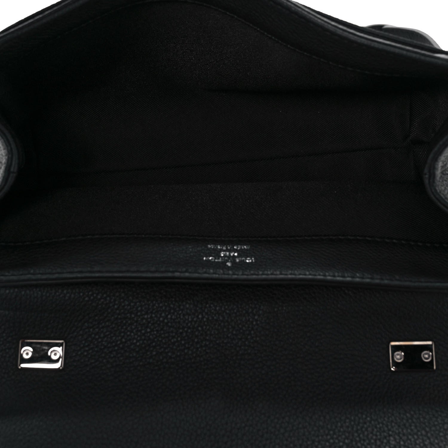 Louis Vuitton Calfskin Lockme II Chain Bag BB Black 5 of 9