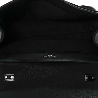 Louis Vuitton Calfskin Lockme II Chain Bag BB Black 5 of 9