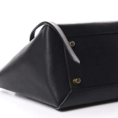 Celine Drummed Calfskin Mini Belt Bag Black 6 of 13