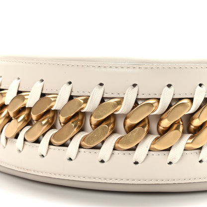 Stella McCartney Eco Alter Nappa Frayme Shoulder Bag Pure White 7 of 9