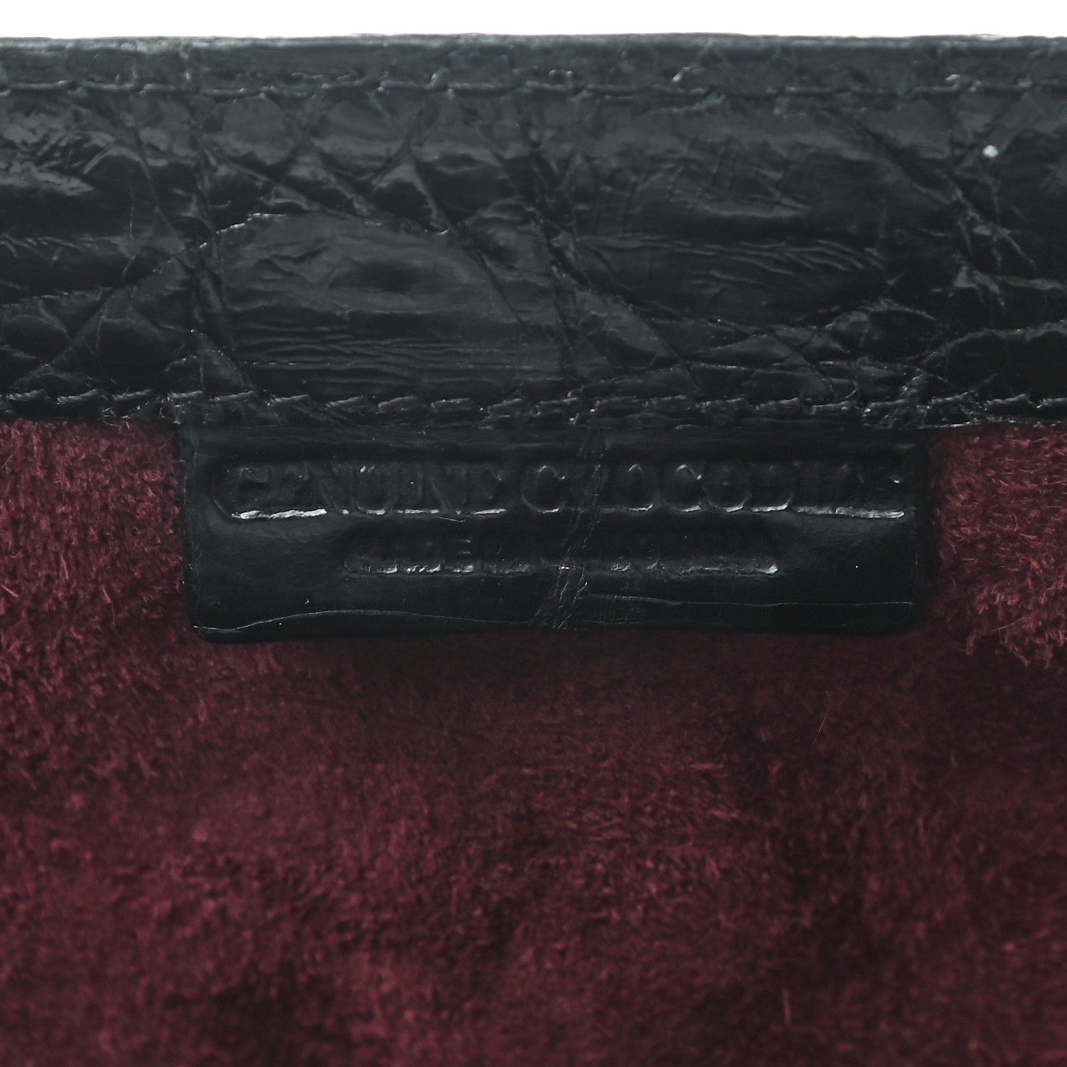 Nancy Gonzalez Crocodile Clutch Black 5 of 6