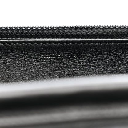 Chanel Crumpled Calfskin Quilted Wallet On Chain WOC So Black 7 of 17