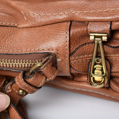 Chloe Calfskin Large Paraty Caramel 10 of 20
