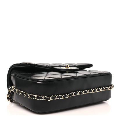 Chanel Lambskin Quilted Small My Precious Flap Black 4 of 8