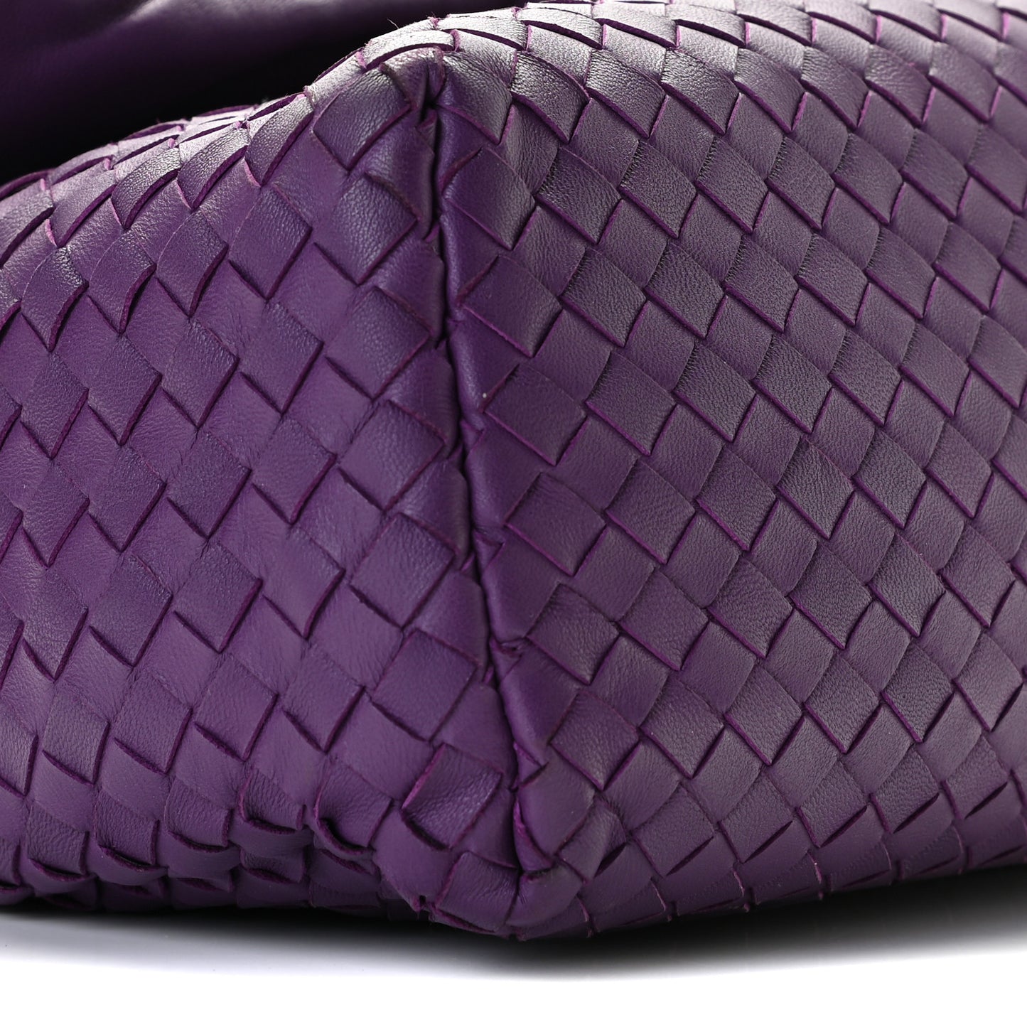 Nappa Intrecciato Flap Shoulder Bag Monalisa