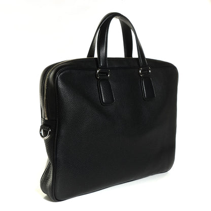 Gucci Pebbled Calfskin Large Soho Briefcase Black 3 of 8