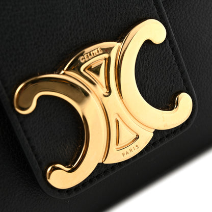 Celine Supple Calfskin Medium Victoire Black 12 of 13