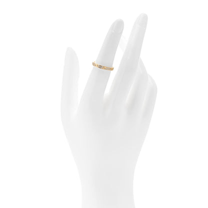 Cartier 18K Yellow Gold Diamond 2.6mm LOVE Paved Band Ring 50 5.25 2 of 4