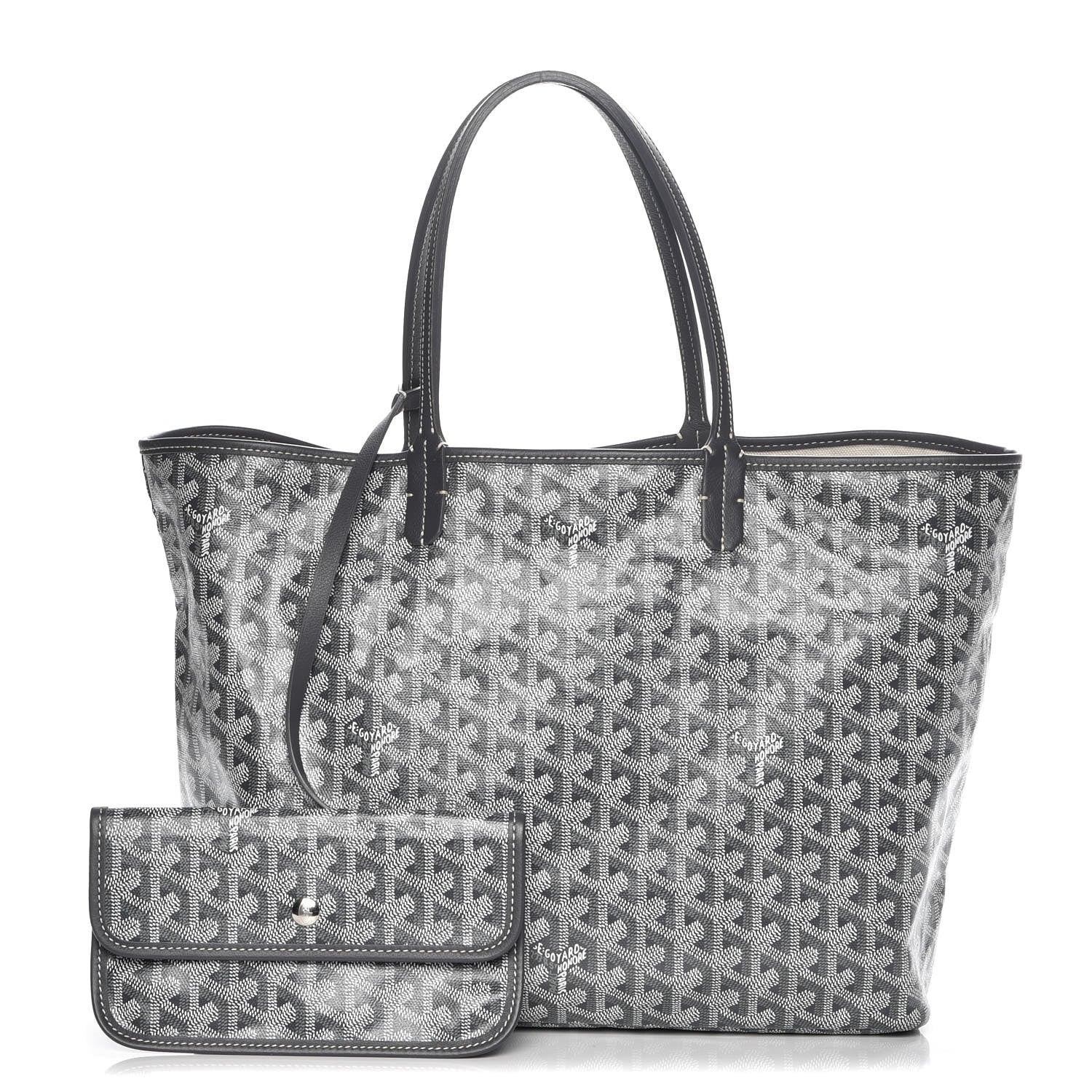 Goyard Goyardine Saint Louis PM Grey 1 of 7