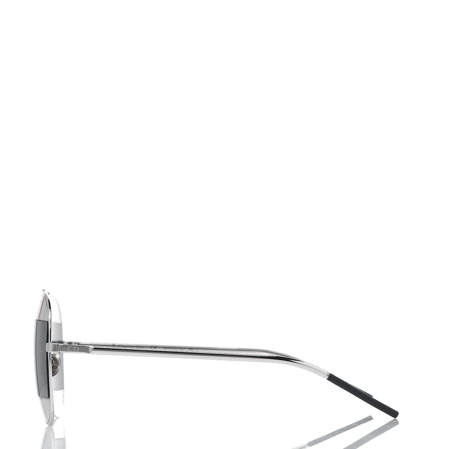 Split 1 Aviator Sunglasses Silver Blue