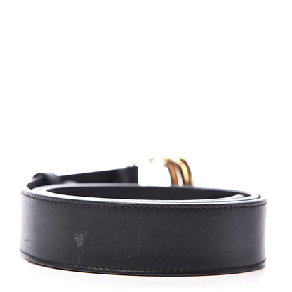 Gucci Calfskin Double G 30mm Belt 85 34 Black 3 of 7
