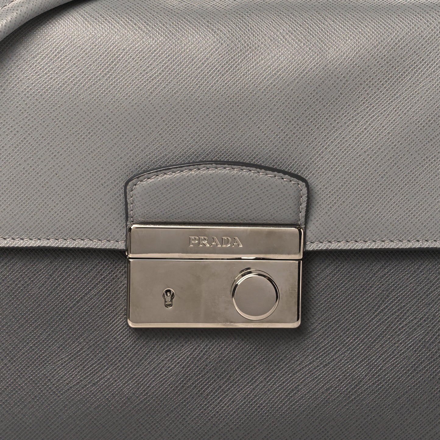 Saffiano Soft Sound Shoulder Bag Marmo Nube