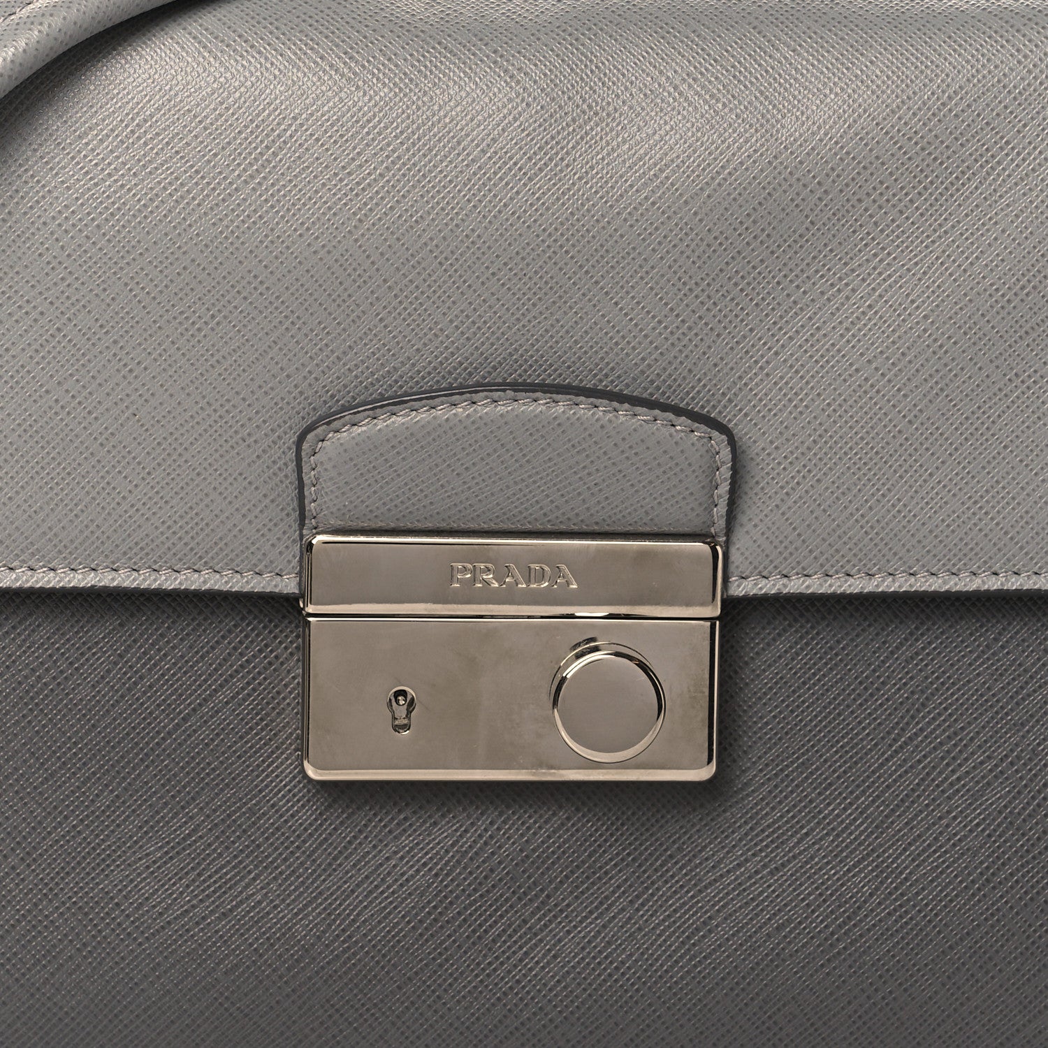 Prada Saffiano Soft Sound Shoulder Bag Marmo Nube 6 of 8