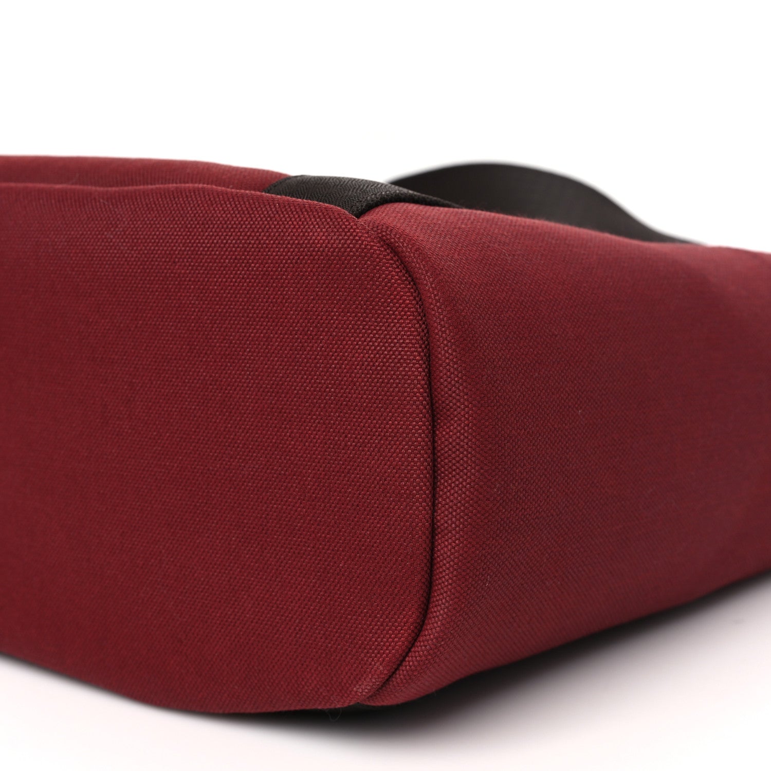 Hermes Canvas The Grooming Bag Rouge H Chocolat 11 of 12