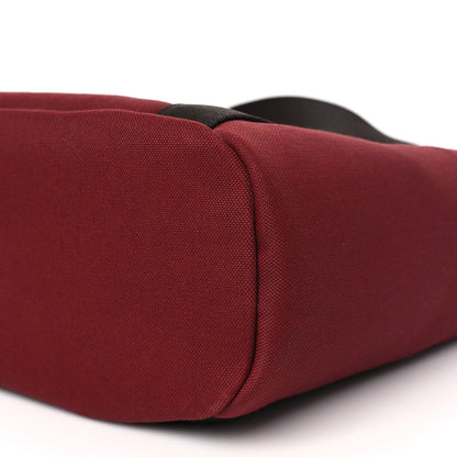 Hermes Canvas The Grooming Bag Rouge H Chocolat 11 of 12