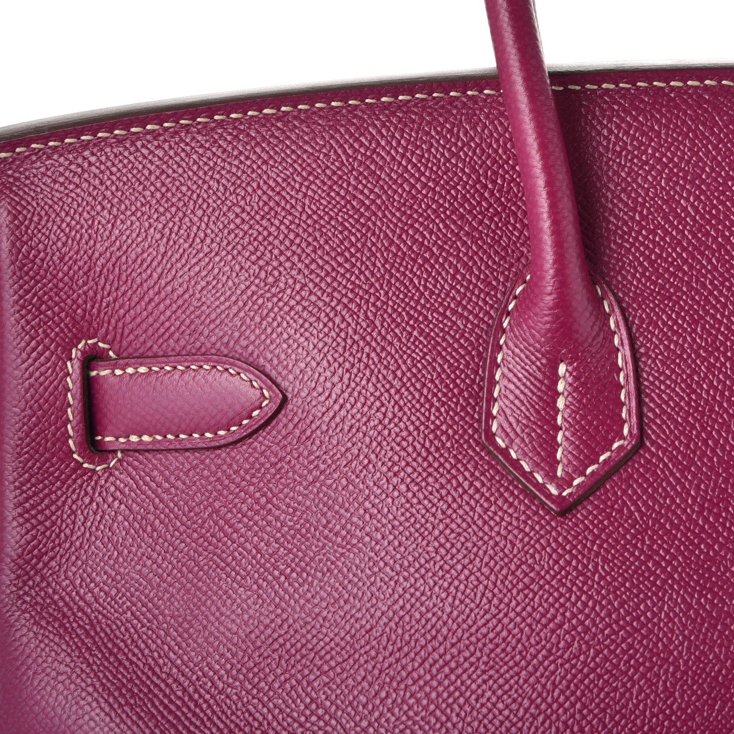 Hermes Epsom Candy Birkin 35 Tosca Rose Tyrien 12 of 42