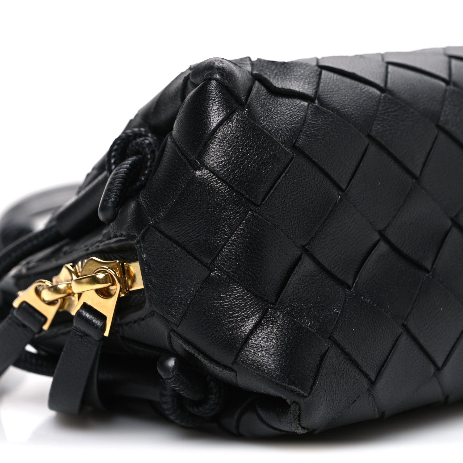 Bottega Veneta Nappa Intrecciato Concert Pouch Black 1863322