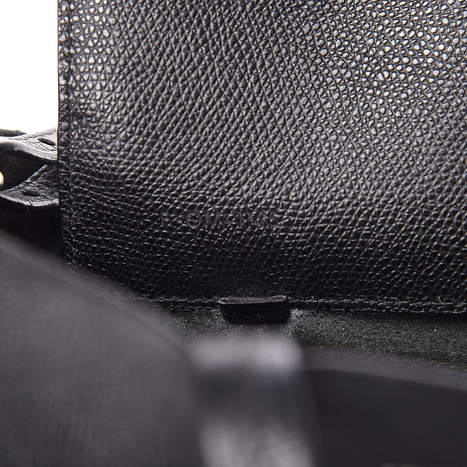 Celine Grained Calfskin Small Vertical Cabas Black 7 of 20