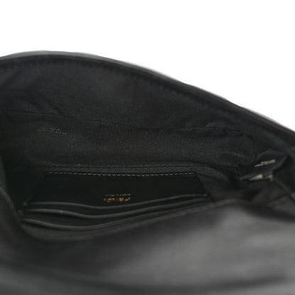 Fendi Nappa FF 1974 Embossed Mini Baguette Black 5 of 10