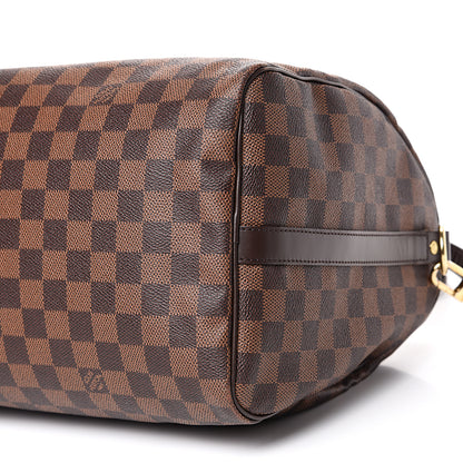 Louis Vuitton Damier Ebene Speedy Bandouliere 35 10 of 13