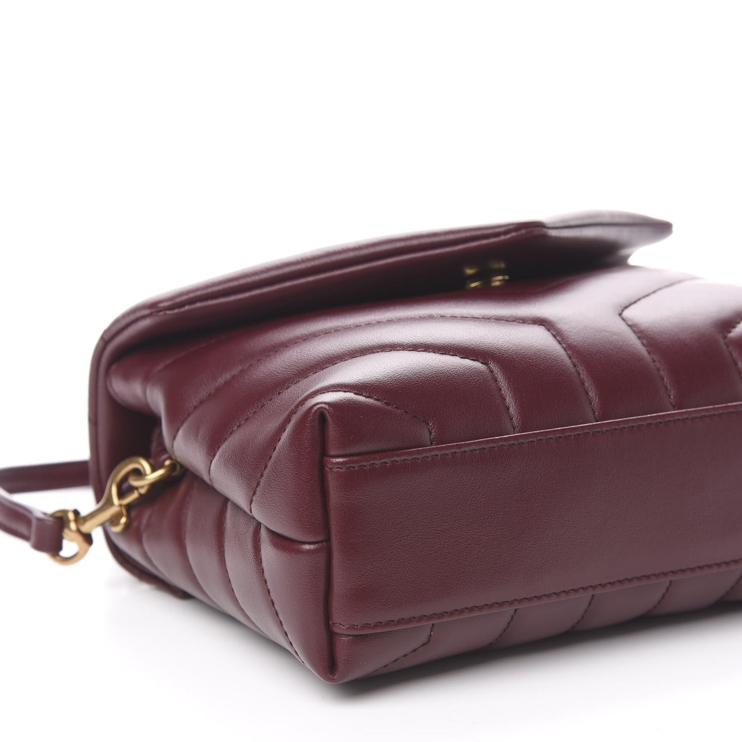 Calfskin Y Quilted Monogram Toy Loulou Monogram Crossbody Bag Rouge Legion