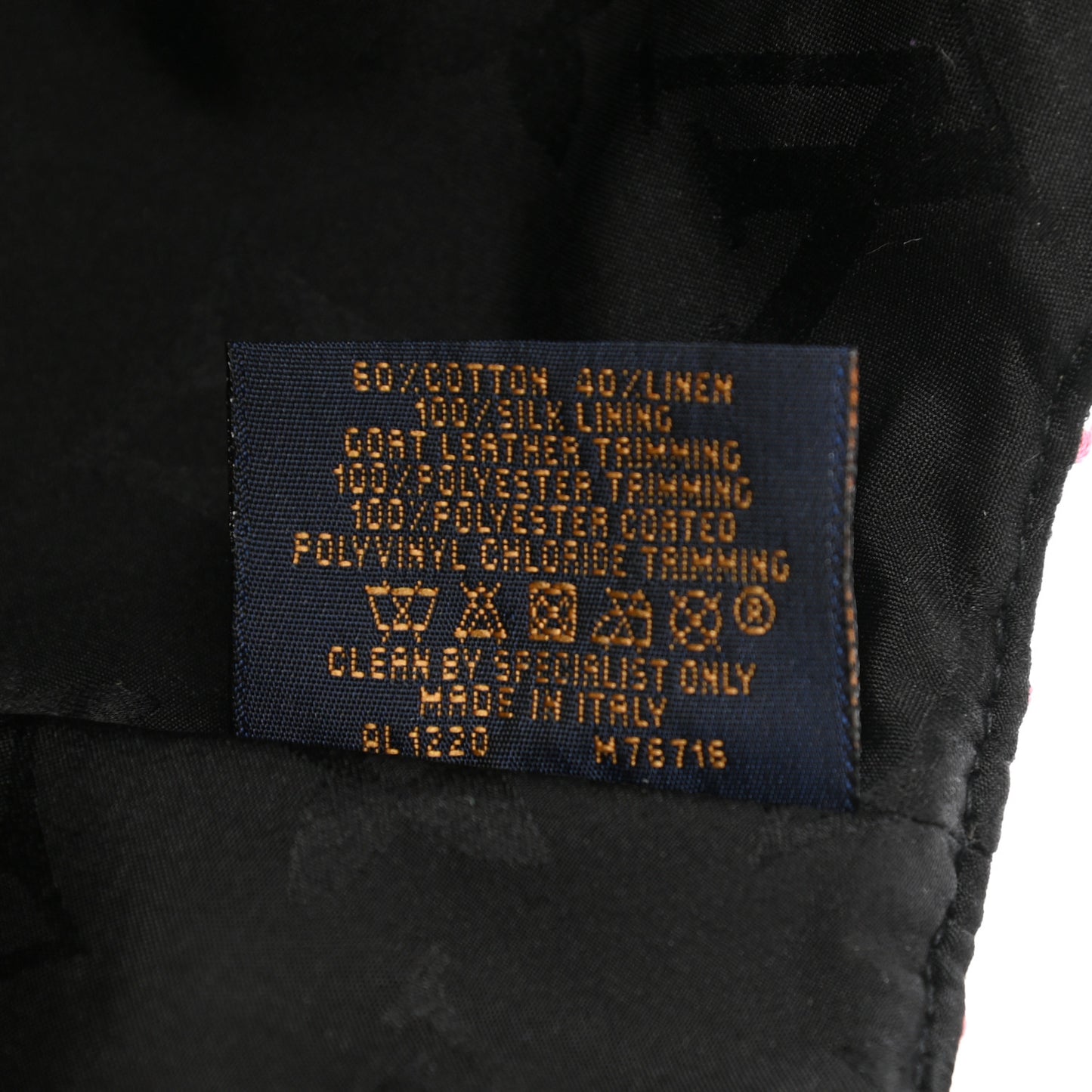 Monogram Starboard Cap M Greige