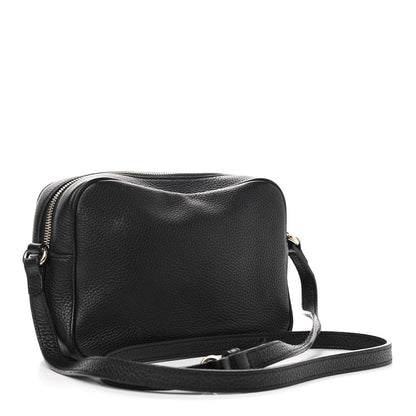 Gucci Pebbled Calfskin Small Soho Disco Bag Black 3 of 17
