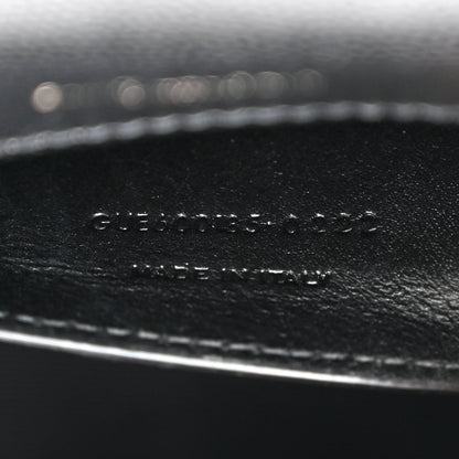 Saint Laurent Grain De Poudre Textured Mixed Matelasse Triquilt Medium Monogram Monochrome Satchel Black 7 of 10