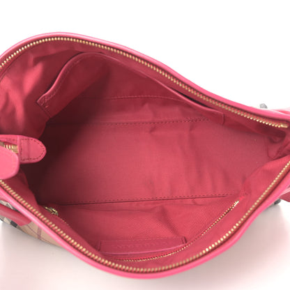 Burberry Haymarket Check Bow Tie Crossbody Bag Peony 5 of 18
