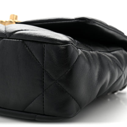 Chanel Lambskin Quilted Medium Chanel 19 Flap Black 10 of 10