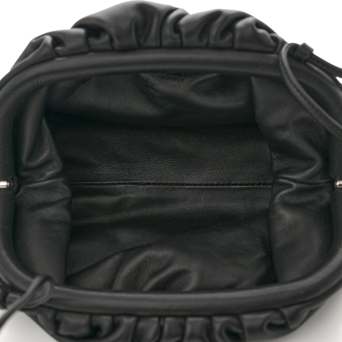Butter Calfskin The Mini Pouch Black