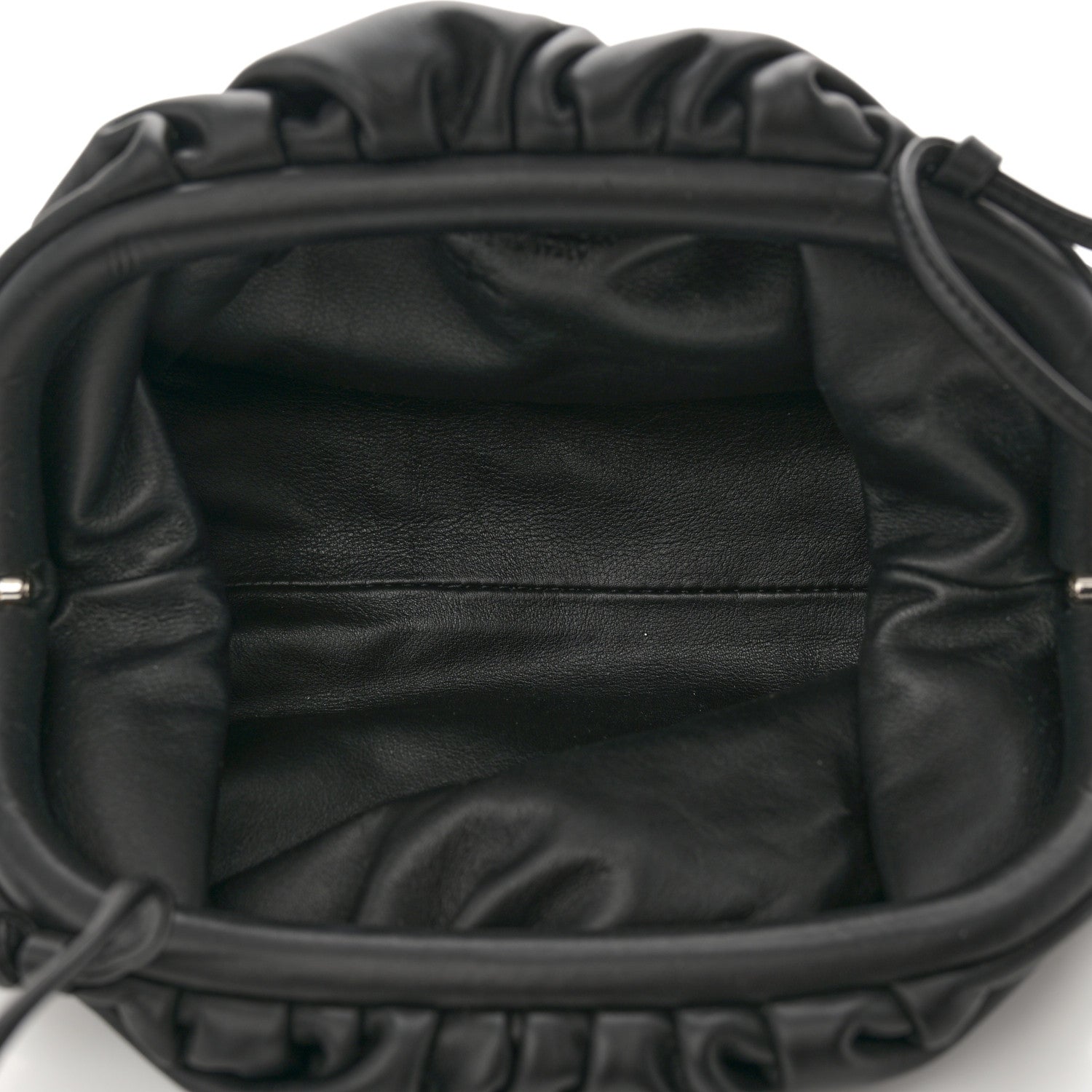 Bottega Veneta Butter Calfskin The Mini Pouch Black 5 of 11