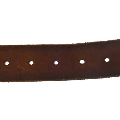 Gucci Faded Calfskin Double G 40mm Belt 80 32 Cuir 4 of 5