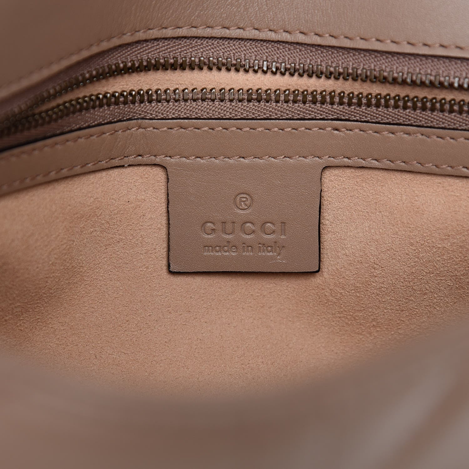 Gucci Calfskin Matelasse Studded Mini Pearly GG Marmont Shoulder Bag Porcelain Rose 6 of 10