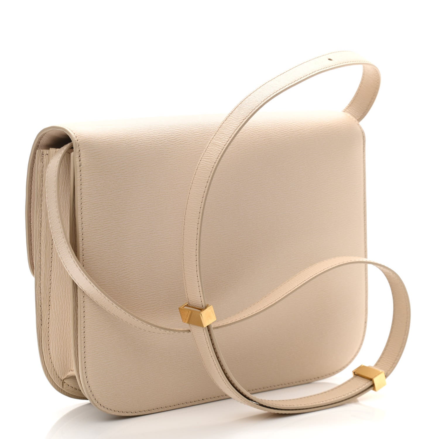 Celine Liege Calfskin Medium Classic Box Flap Bag Powder 2 of 10