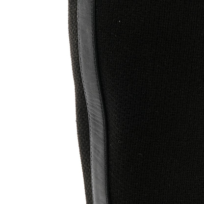Hermes Knit Calfskin Fontaine 60 Boots 36.5 Black 13 of 16
