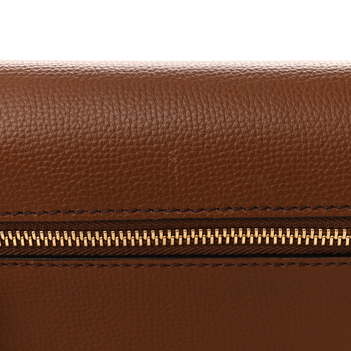 Derby Calfskin House Check Small Macken Crossbody Bag Tan