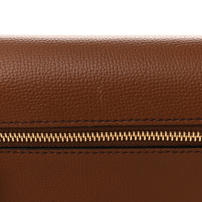 Burberry Derby Calfskin House Check Small Macken Crossbody Bag Tan 13 of 13