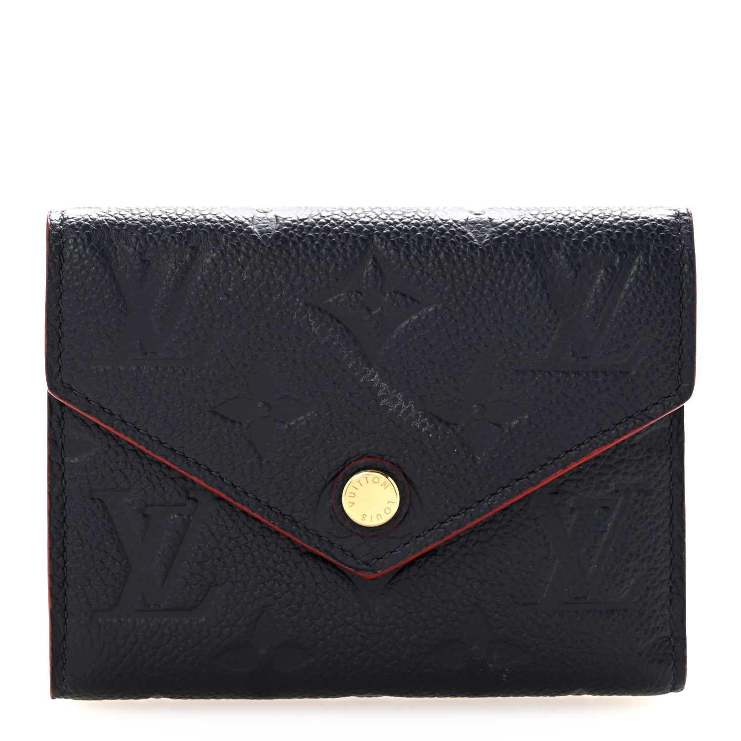 Louis Vuitton Empreinte Victorine Wallet Marine Rouge 1 of 11