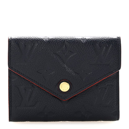 Louis Vuitton Empreinte Victorine Wallet Marine Rouge 1 of 11